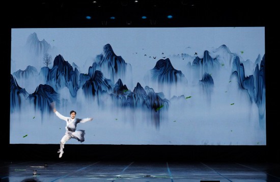 中國僑聯“親情中華·四海同春”里約熱內盧慰僑訪演現場。人民日報記者 張洋攝